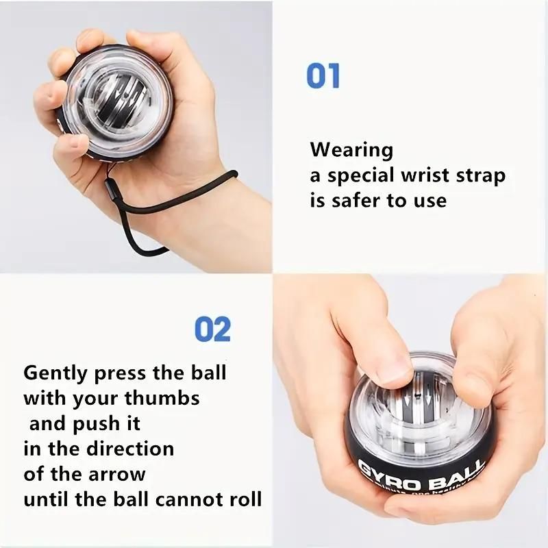 Advanced Gyro Wrist Strengthener Ball